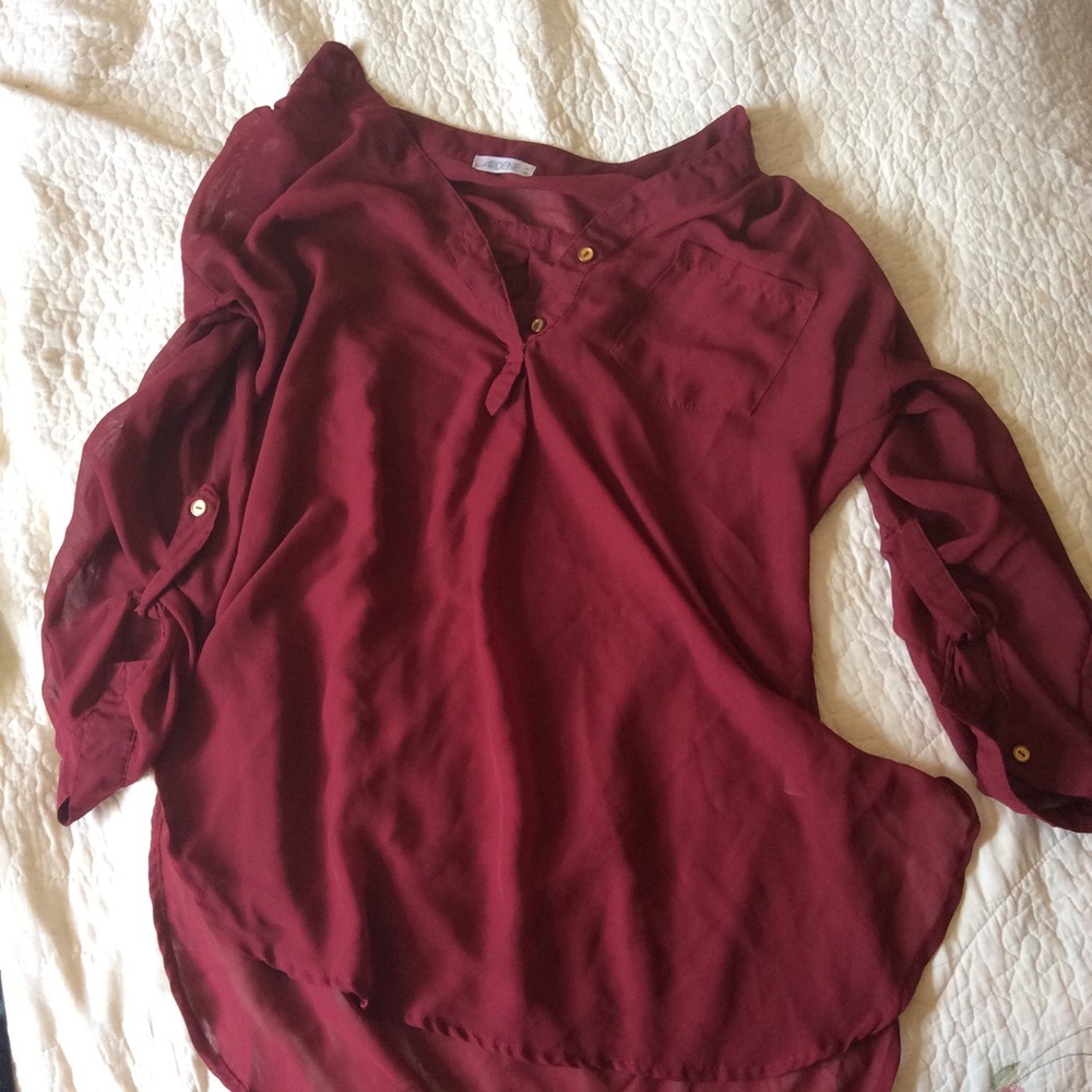 Red long sleeve